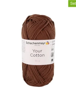 Schachenmayr since 1822 Kreativbedarf & Do-It-Yourself<10er-Set: Baumwollgarne ''Your Cotton'' in Braun - 10x 50 g