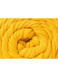 Schachenmayr since 1822 Kreativbedarf & Do-It-Yourself<9er-Set: Baumwoll-Mixgarne ''Cotton Jersey'' in Senf - 9x 100 g