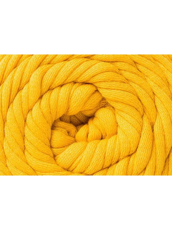 Schachenmayr since 1822 Kreativbedarf & Do-It-Yourself<9er-Set: Baumwoll-Mixgarne ''Cotton Jersey'' in Senf - 9x 100 g