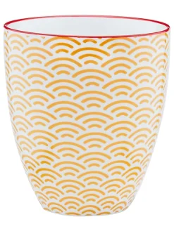 Björn Gedeckter Tisch<6er-Set: Becher "Color" in Rot/ Gelb/ Hellblau - 300 ml