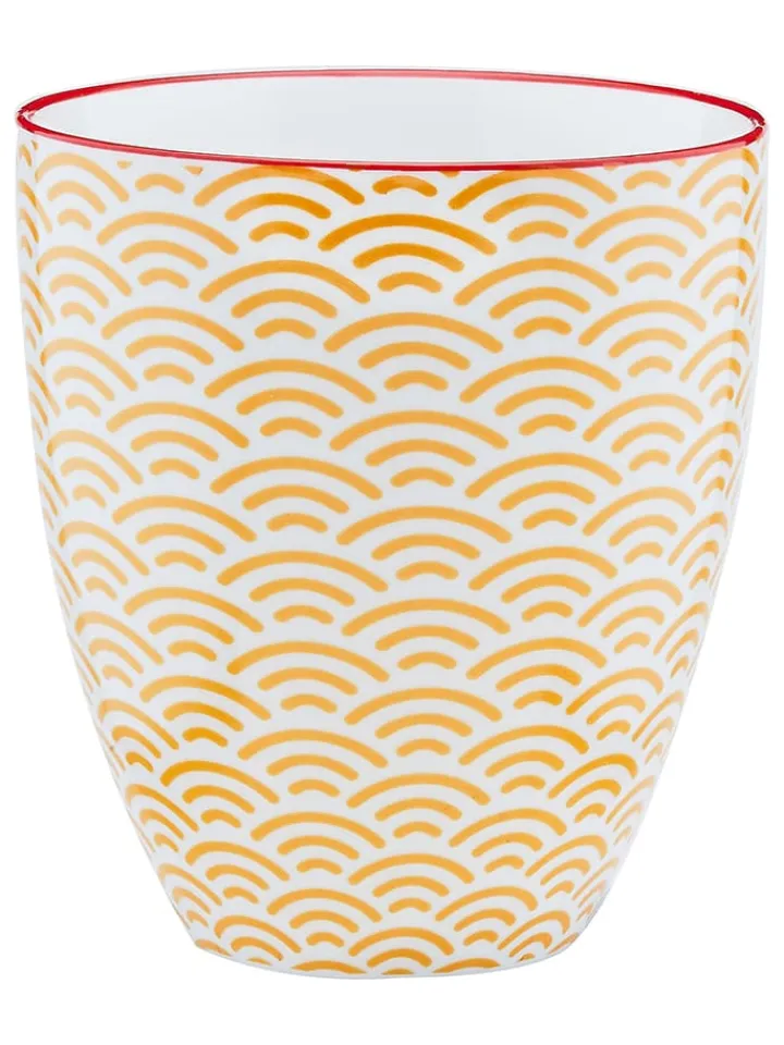 Björn Gedeckter Tisch<6er-Set: Becher "Color" in Rot/ Gelb/ Hellblau - 300 ml