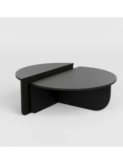 Scandinavia Concept Tische<2er-Set: Beistelltisch "Podium" in Schwarz