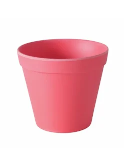 Boltze Kerzen, Vasen & Mehr<2er-Set: Übertöpfe "Giardino" in Pink - (H)9,5 Ø 11 cm