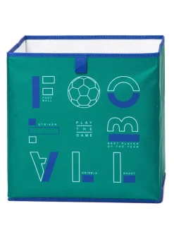 lamino Kisten & Körbe<2er-Set: Boxen in Blau/ Grün - (B)33 x (H)33 x (T)33 cm