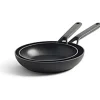 KitchenAid Kochgeschirr<2er-Set: Bratpfannen "Classic Forged" in Schwarz