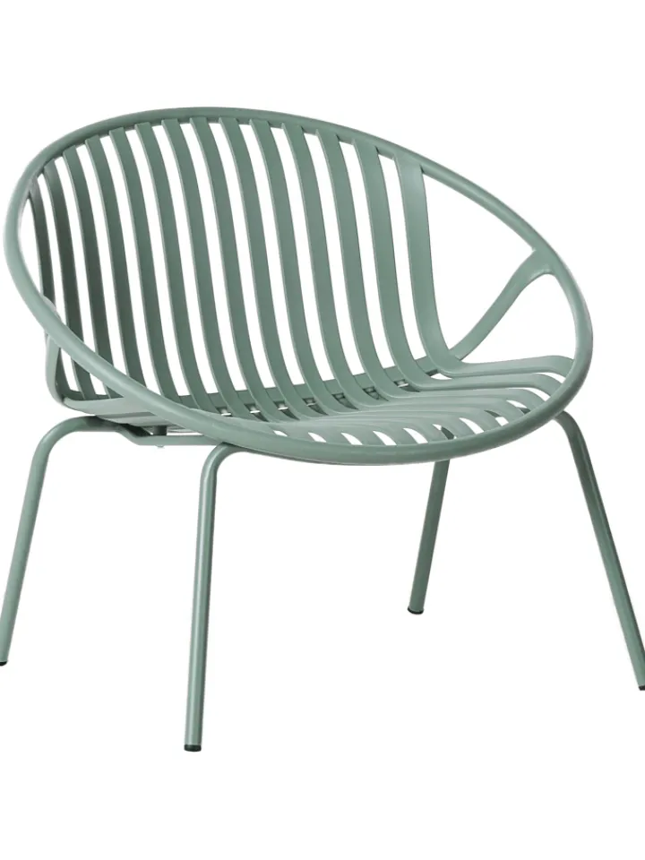 Beliani Gartenmöbel<4er-Set Cocktailsessel CASPERIA in Grün