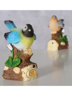 Boltze Dekofiguren & -Objekte<2er-Set: Dekofigur "Twisty" in Bunt - (B)10 x (H)13 x (T)7 cm