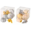 Boltze Dekofiguren & -Objekte<18er-Set: Dekofiguren in Grau/ Gelb - (B)6 x (H)7 cm