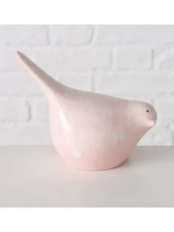 Boltze Dekofiguren & -Objekte<2er-Set: Dekofiguren "Nany" in Rosa - (H)11 cm
