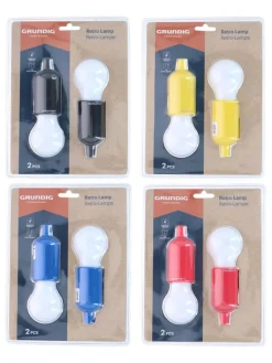 GRUNDIG Lichterketten & Deko-Leuchten<2er-Set. Dekoleuchten - (H)12 cm (Überraschungsprodukt)