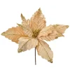 Clayre & Eef Wohndekoration<2er-Set: Dekopflanzen in Beige/ Gold - (H)36 cm