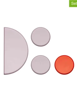 Design Letters Dekoschalen<4er-Set: Dekoschalen in Lila/ Orange