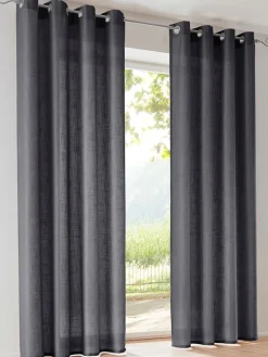 heine home Gardinen, Jalousien & Rollos<2er-Set: Dekostores in Schwarz