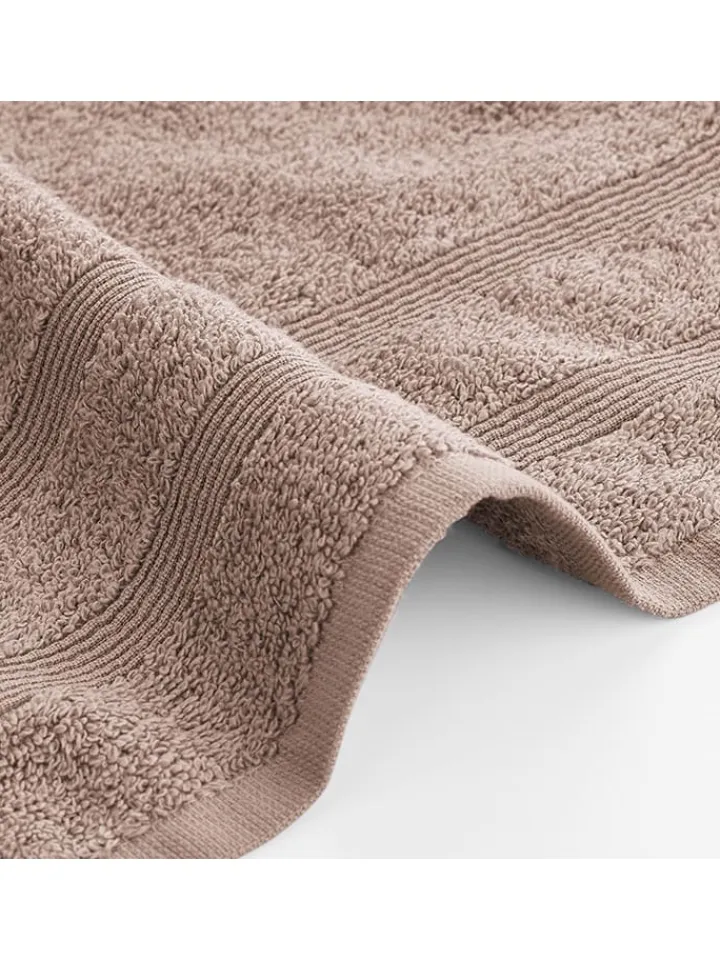 UNCOVER BY SCHIESSER Badtextilien<2er-Set: Duschtücher "Brooklyn" in Taupe