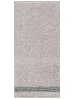 Schiesser Badtextilien|Badtextilien<2er-Set: Duschtücher "Skyline" in Silber