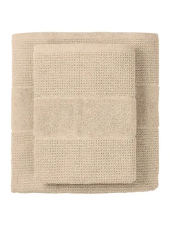 Schiesser Badtextilien|Badtextilien<2er-Set: Duschtücher "Turin" in Beige