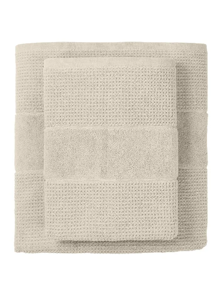 Schiesser Badtextilien|Badtextilien<2er-Set: Duschtücher "Turin" in Beige