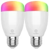 Woox Leuchtmittel<2er-Set: E27 LED-Leuchtmittel in Bunt - EEK G (A bis G)