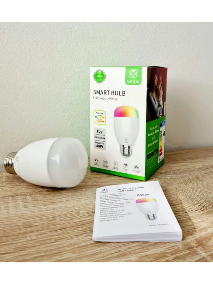 Woox Leuchtmittel<2er-Set: E27 LED-Leuchtmittel in Bunt - EEK G (A bis G)