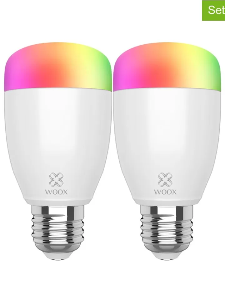 Woox Leuchtmittel<4er-Set: E27 LED-Leuchtmittel in Bunt - EEK G (A bis G)