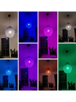 Woox Leuchtmittel<4er-Set: E27 LED-Leuchtmittel in Bunt - EEK G (A bis G)