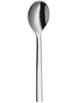 WMF Gedeckter Tisch<6er-Set: Edelstahl-Espressolöffel "Nuova" - (L)11 cm