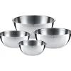 WMF Koch- & Backutensilien<4er-Set: Edelstahl-Küchenschüsseln "Gourmet"