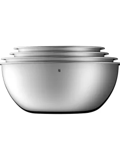 WMF Koch- & Backutensilien<4er-Set: Edelstahl-Küchenschüsseln "Gourmet"