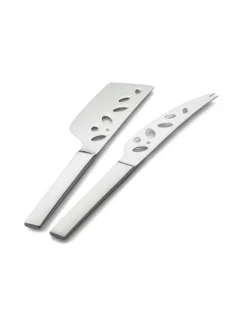 WMF Gedeckter Tisch<2er-Set: Edelstahl-Käse-Set ''Nuova 233''