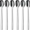 WMF Gedeckter Tisch<6er-Set: Edelstahl-Macchiatolöffel "Nuova" - (L)19 cm