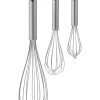 WMF Koch- & Backutensilien<3er-Set: Edelstahl-Schneebesen
