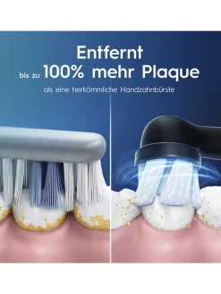 Oral-B Technik|Zahn & Mundpflege<2er-Set: Elektrische Zahnbürsten "iO Series 2" in Schwarz/ Gold
