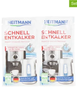 Heitmann Putz- & Waschutensilien<10er-Set: Entkalker, je 2x15 g