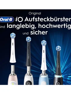 Oral-B Technik|Zahn & Mundpflege<8er-Set: Ersatz-Bürstenköpfe "iO Ultimative Reinigung" in Weiß