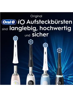 Oral-B Technik|Zahn & Mundpflege<8er-Set: Ersatz-Bürstenköpfe "iO Sanfte Reinigung" in Weiß