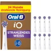 Oral-B Technik|Zahn & Mundpflege<8er-Set: Ersatz-Bürstenköpfe "iO Radiant White" in Weiß