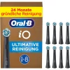 Oral-B Technik|Zahn & Mundpflege<8er-Set: Ersatz-Bürstenköpfe "iO Ultimative Reinigung" in Schwarz