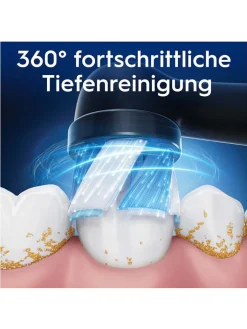 Oral-B Technik|Zahn & Mundpflege<8er-Set: Ersatz-Bürstenköpfe "iO Ultimative Reinigung" in Schwarz