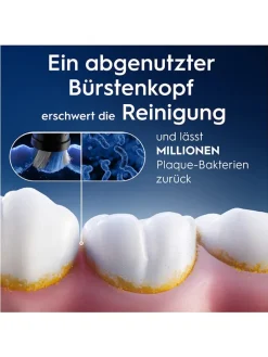 Oral-B Technik|Zahn & Mundpflege<8er-Set: Ersatz-Bürstenköpfe "iO Ultimative Reinigung" in Schwarz