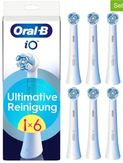 Oral-B Zahn & Mundpflege<6er-Set: Ersatz-Bürstenköpfe "iO Ultimative Reinigung" in Weiß