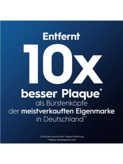 Oral-B Technik|Zahn & Mundpflege<10er-Set: Ersatz-Bürstenköpfe "Precision Clean" in Weiß