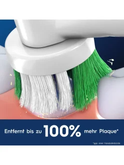 Oral-B Technik|Zahn & Mundpflege<10er-Set: Ersatz-Bürstenköpfe "Precision Clean" in Weiß