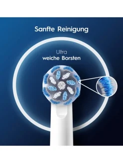 Oral-B Technik|Zahn & Mundpflege<10er-Set: Ersatz-Bürstenköpfe "Pro Sensitive Clean" in Weiß