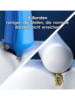 Oral-B Technik|Zahn & Mundpflege<10er-Set: Ersatz-Bürstenköpfe "Pro CrossAction" in Schwarz