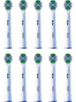 Oral-B Technik|Zahn & Mundpflege<10er-Set: Ersatz-Bürstenköpfe "Precision Clean" in Weiß