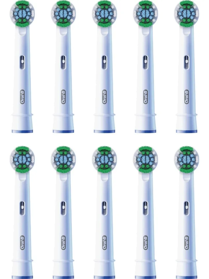 Oral-B Technik|Zahn & Mundpflege<10er-Set: Ersatz-Bürstenköpfe "Precision Clean" in Weiß