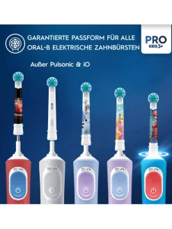 Oral-B Technik|Zahn & Mundpflege<4er-Set: Ersatz-Bürstenköpfe "Pro Kids 3+"