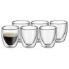 WMF Gedeckter Tisch<6er-Set: Espressogläser "Kult" in Transparent - 80 ml