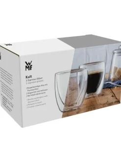 WMF Gedeckter Tisch<2er-Set: Espressogläser ''Kult'' - 80 ml