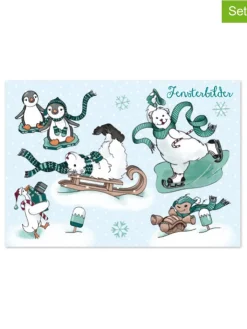 Lutz Mauder Weitere Haushaltshelfer<2er-Set: Fensterfolien "Winterzauber" - ab 3 Jahren